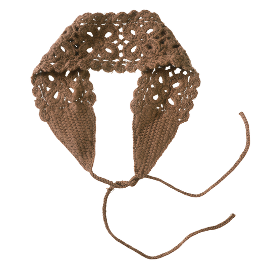 Mocha Crochet Headband